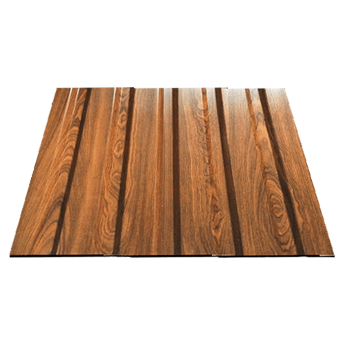 Profnastil pentru acoperș Ecomet tabla profilata texturata lemn H10