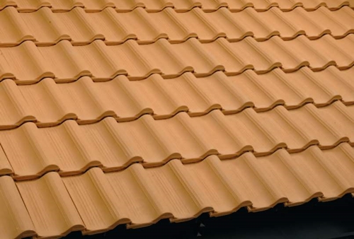 Țigla ceramică pentru acoperiș FBM Olandesi Rossa Rigata Tigla