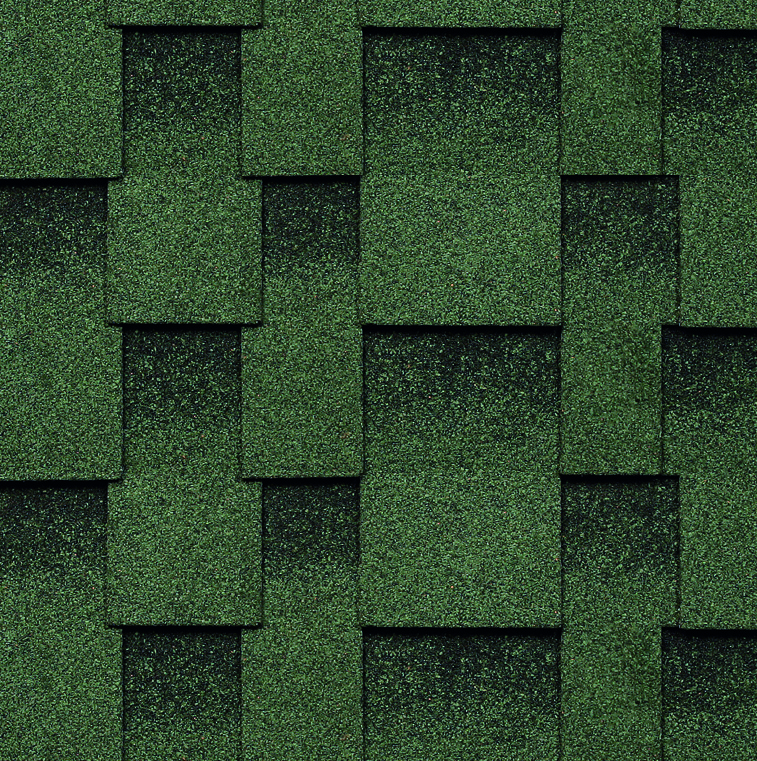 Șindrilă bituminoasă pentru acoperiș Kerabit L Green