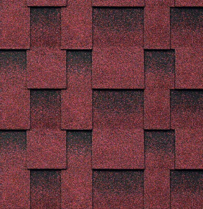 Șindrilă bituminoasă pentru acoperiș Kerabit L Red