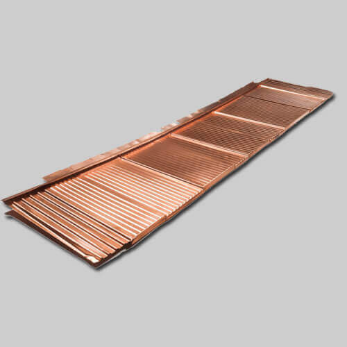 Țiglă metalică pentru acoperiș Metrotile Copper Shingle
