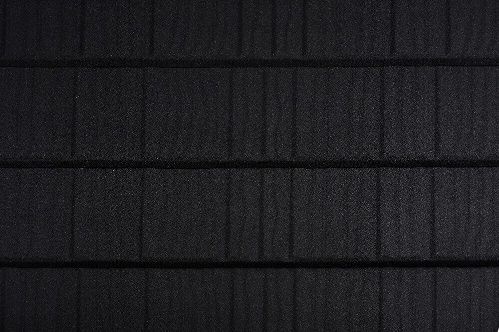 Țiglă metalică pentru acoperiș Metrotile Wood Coal Black