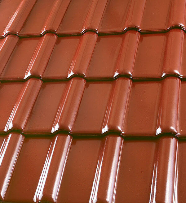 Țigla ceramică pentru acoperiș Roeben dachziegel piemont kastanienbraun