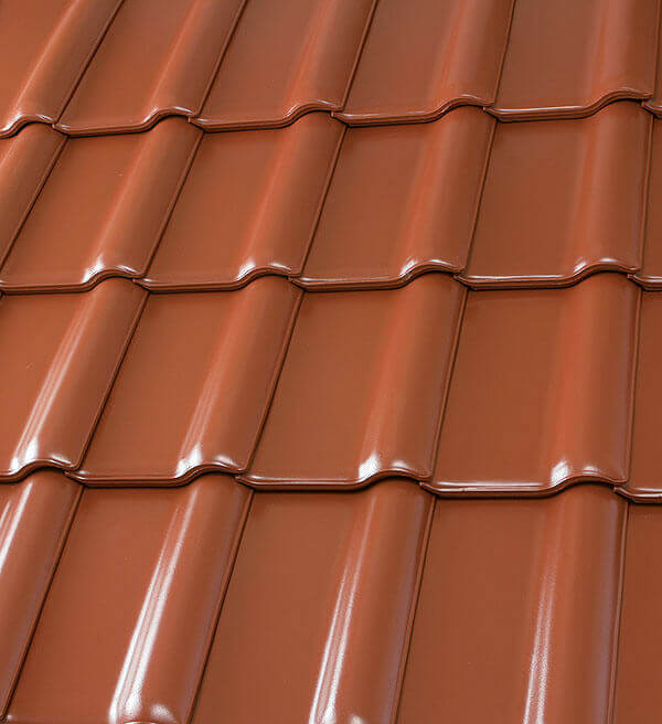Țigla ceramică pentru acoperiș Roeben dachziegel piemont kupfer rotbraun