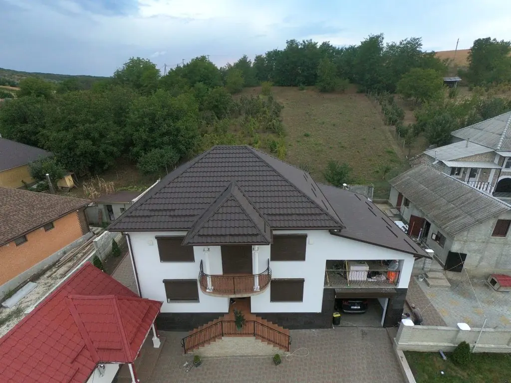 acoperiș țiglă metalică Drăgușeni