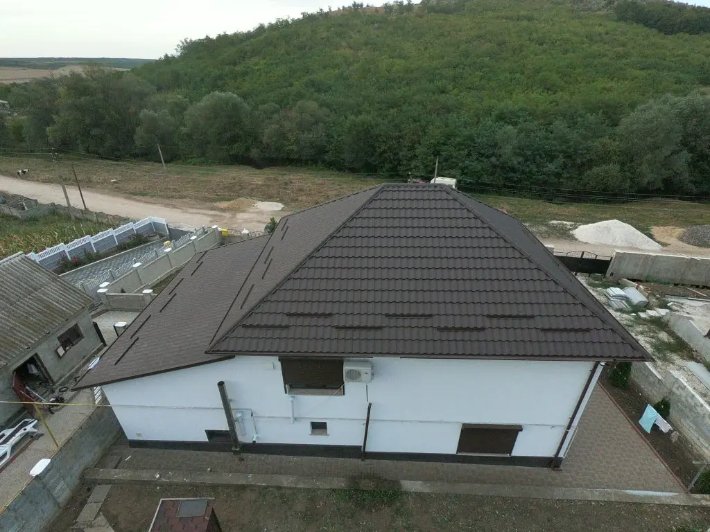 acoperiș țiglă metalică Drăgușeni