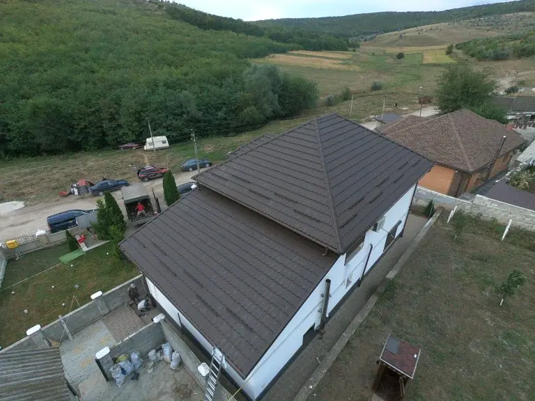 acoperiș țiglă metalică Drăgușeni