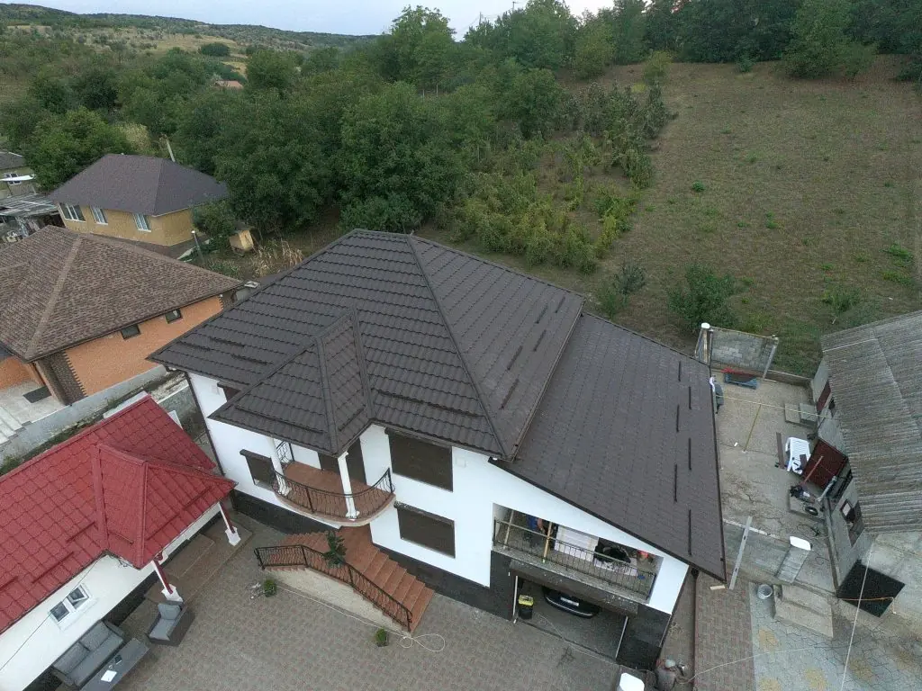 acoperiș țiglă metalică Drăgușeni