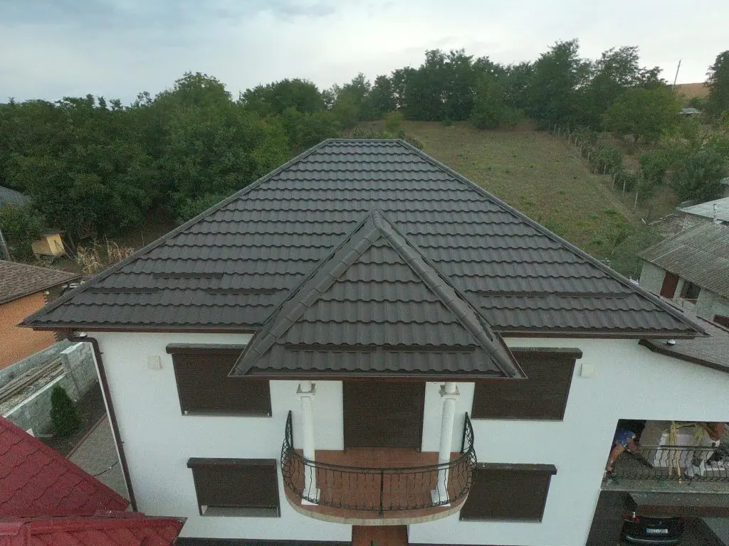 acoperiș țiglă metalică Drăgușeni