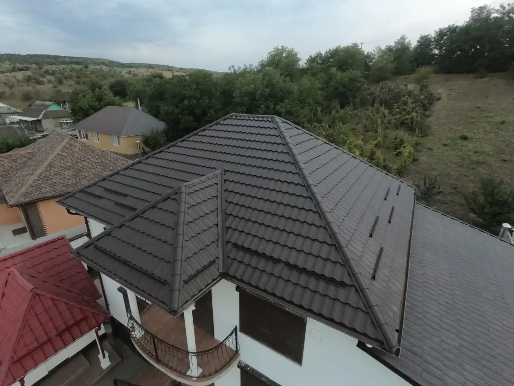 acoperiș țiglă metalică Drăgușeni