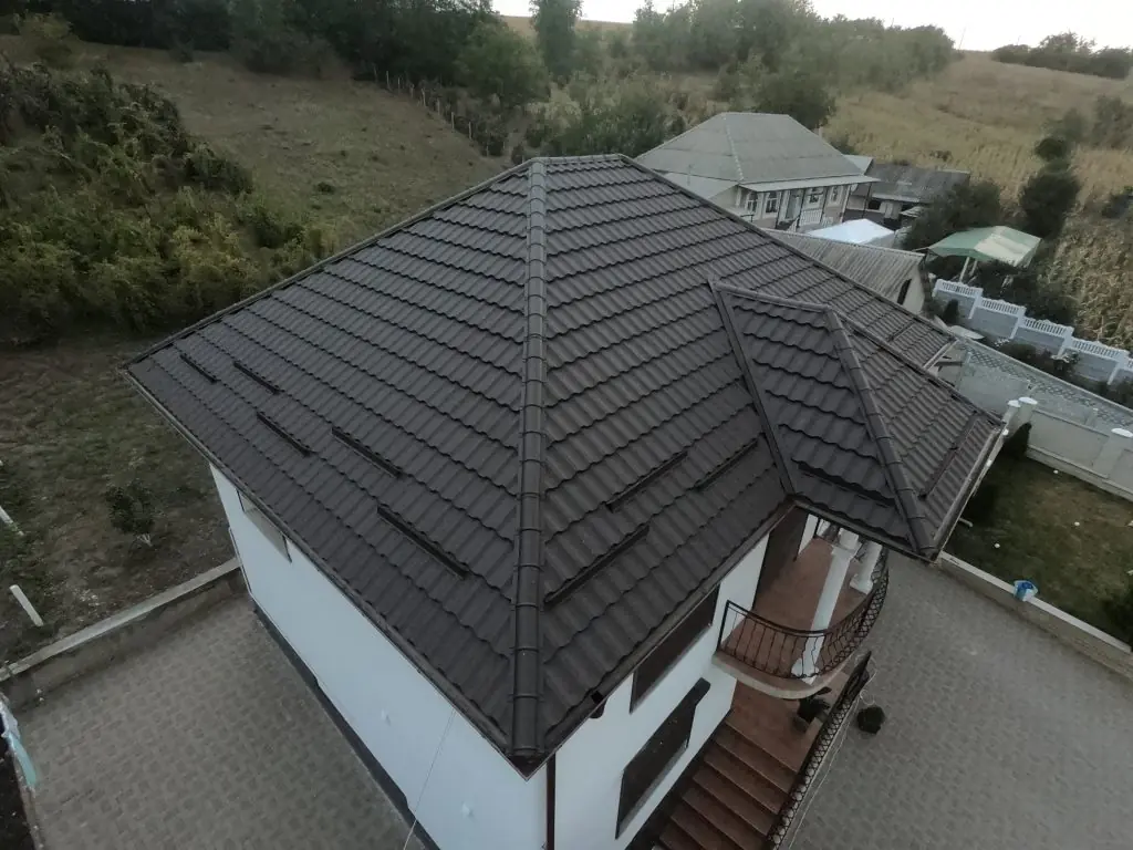 acoperiș țiglă metalică Drăgușeni