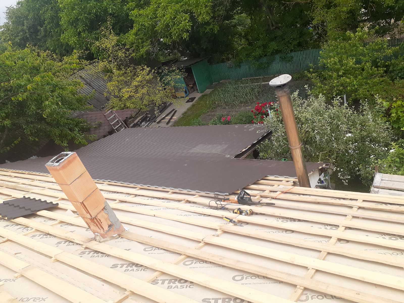 Renovarea acoperișului Șoldănești